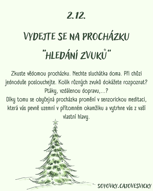 adventní kalendář