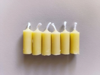 Mini včelí svíčka, 10 ks