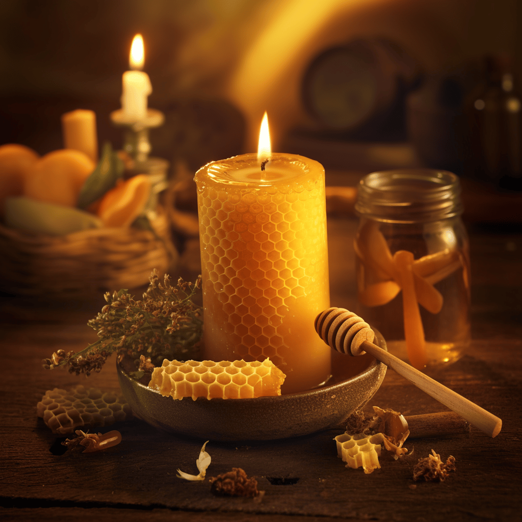včelí vosk na výrobu svíček